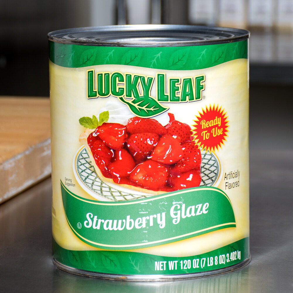 Lucky Leaf 10 Can Strawberry Glaze