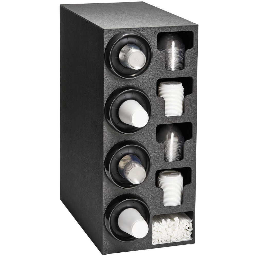 Vollrath G58807 9 Slot Cup, Lid, and Straw Dispenser