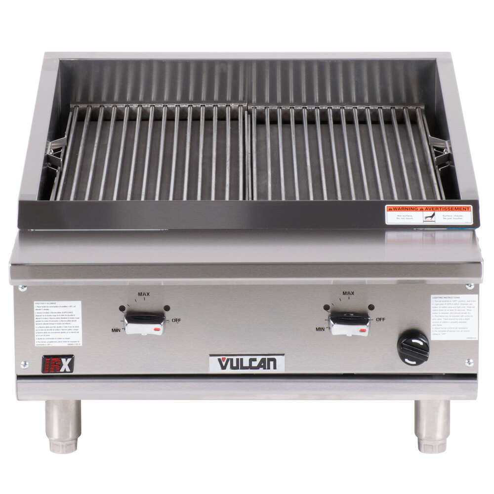 Vulcan VTEC25 Natural Gas 25" Infrared Charbroiler 44,000 BTU