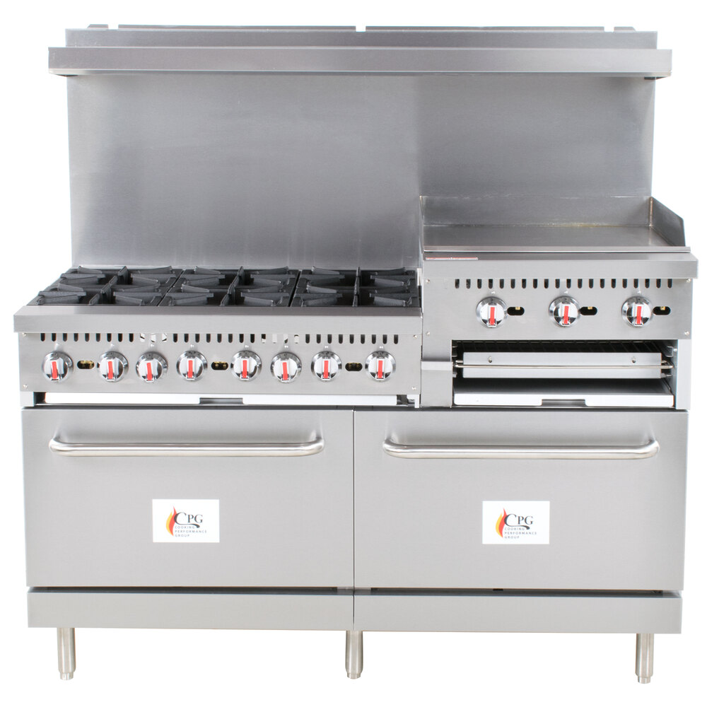 Cooking Performance Group S60GS24L Liquid Propane 6 Burner 60" Range