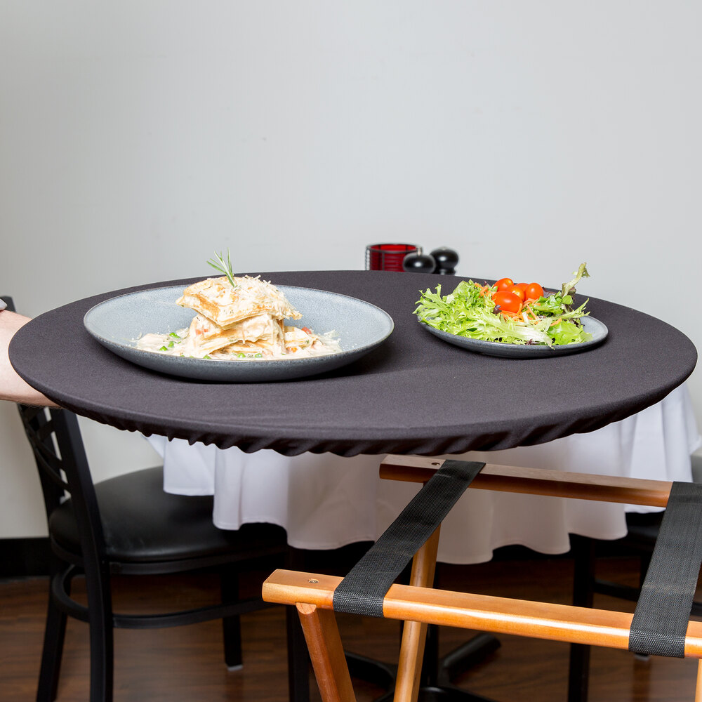 Marko EMB5026TT27014 Embrace 27" x 22" Oval Black Spandex Griptite