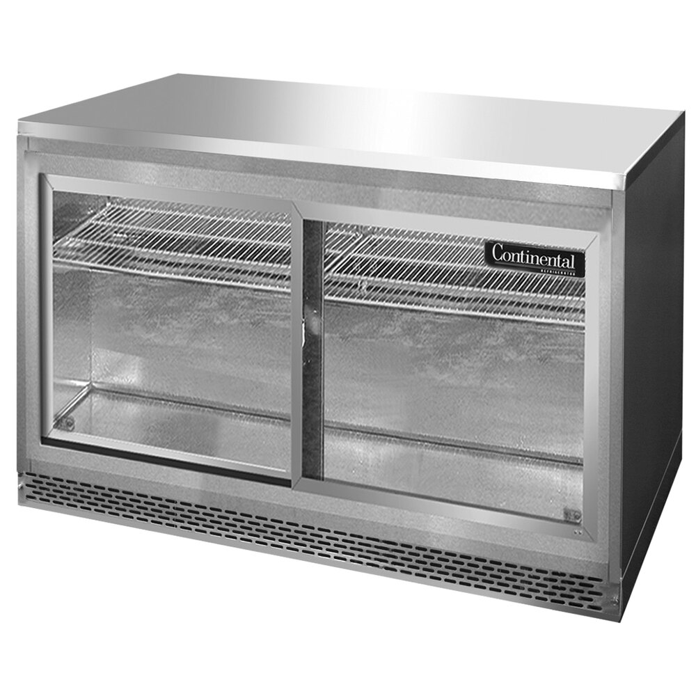 Continental Refrigerator UC48SGD 48" Low Profile Front Breathing