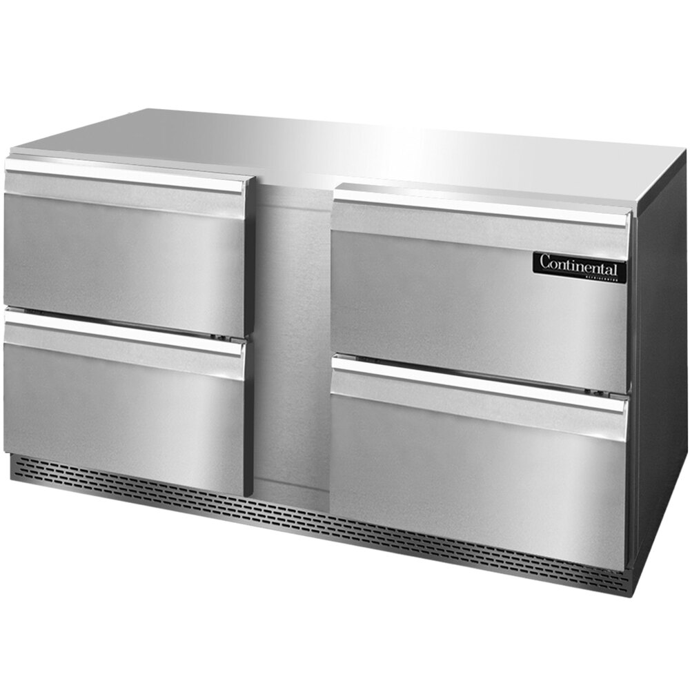 Continental Refrigerator UC60D 60" Low Profile Front Breathing