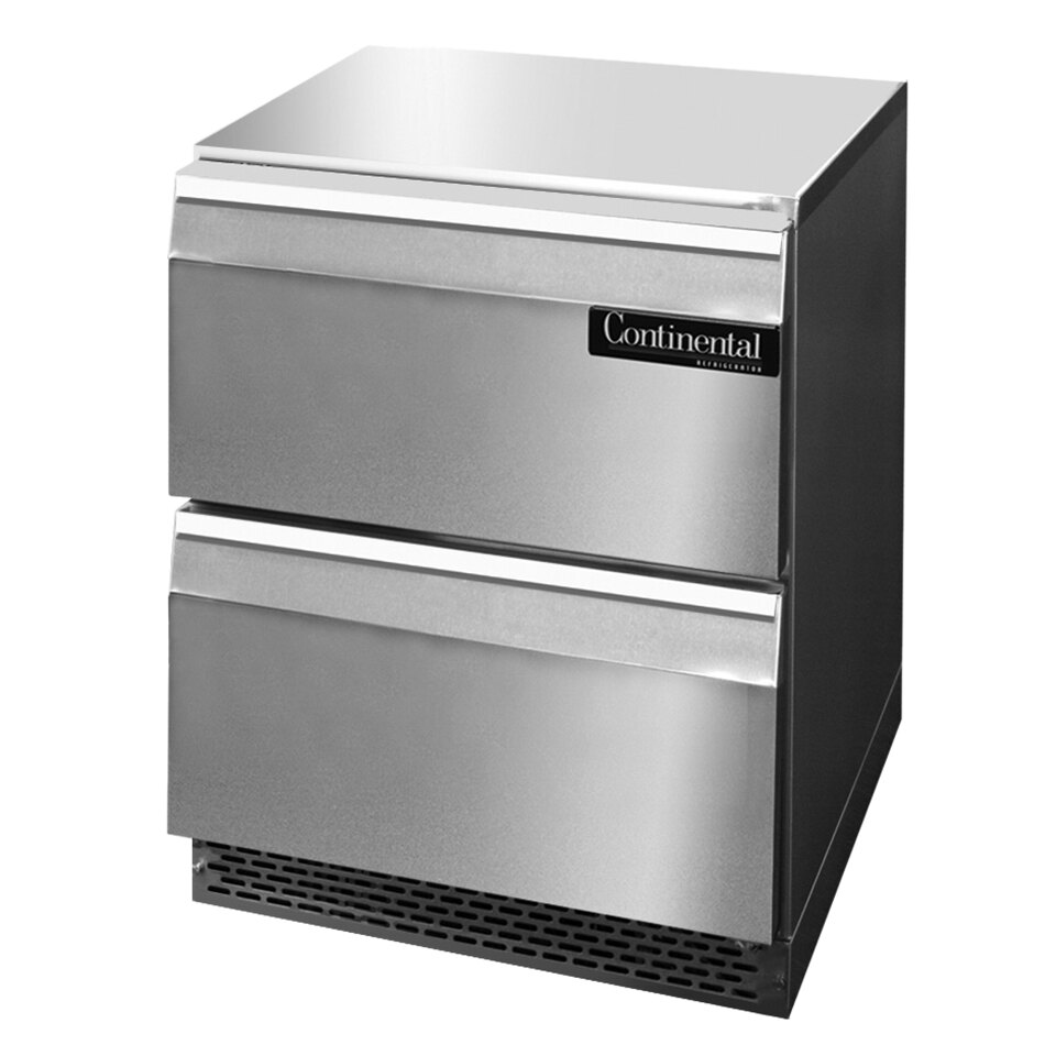 Continental Refrigerator UC27D 27" Low Profile Front Breathing