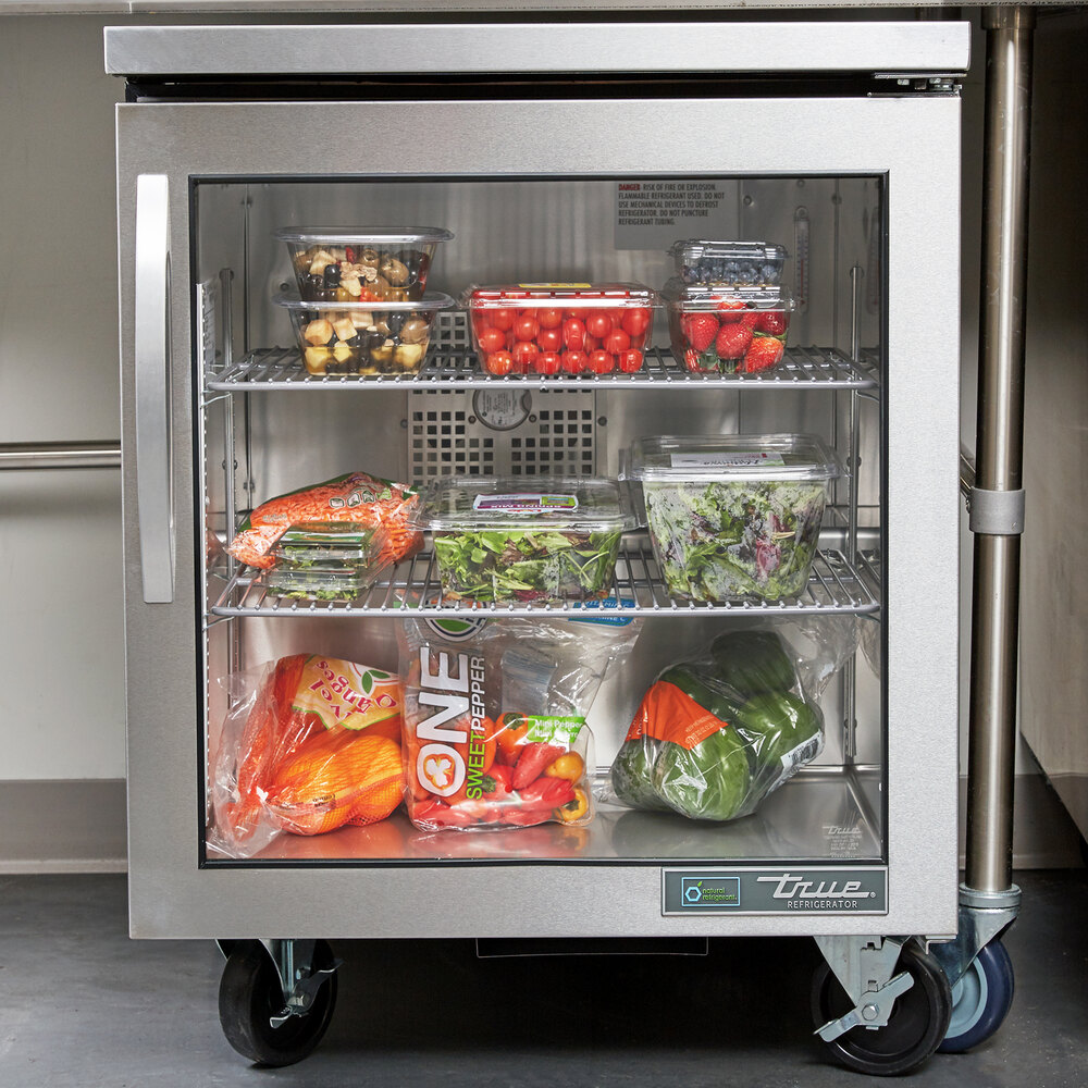 True TUC27GLD 27" Undercounter Refrigerator with Glass Door