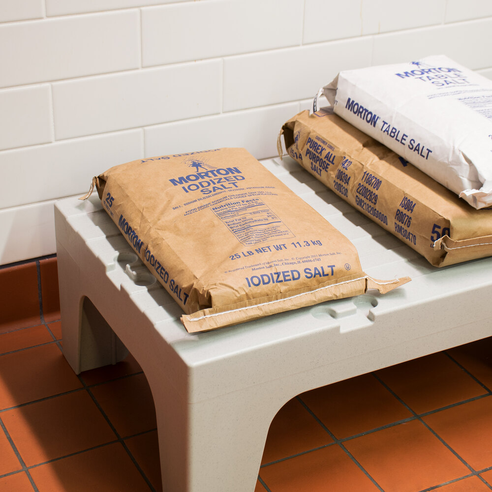 Morton 25 lb. Bulk Iodized Table Salt