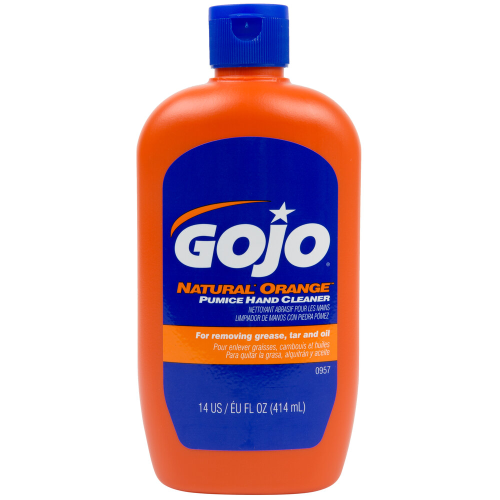 GOJO® 095712 14 oz. Natural Orange Pumice Hand Cleaner