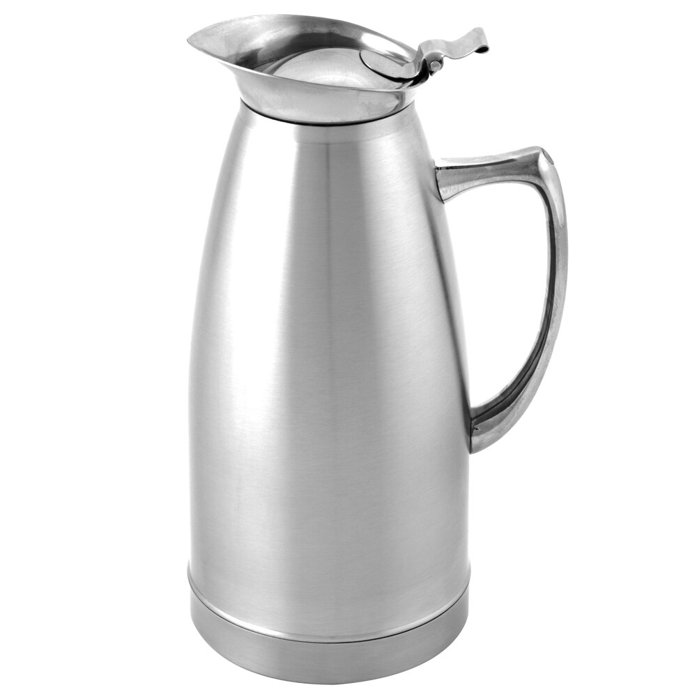 Choice 33 oz. Stainless Steel Thermal Beverage Server
