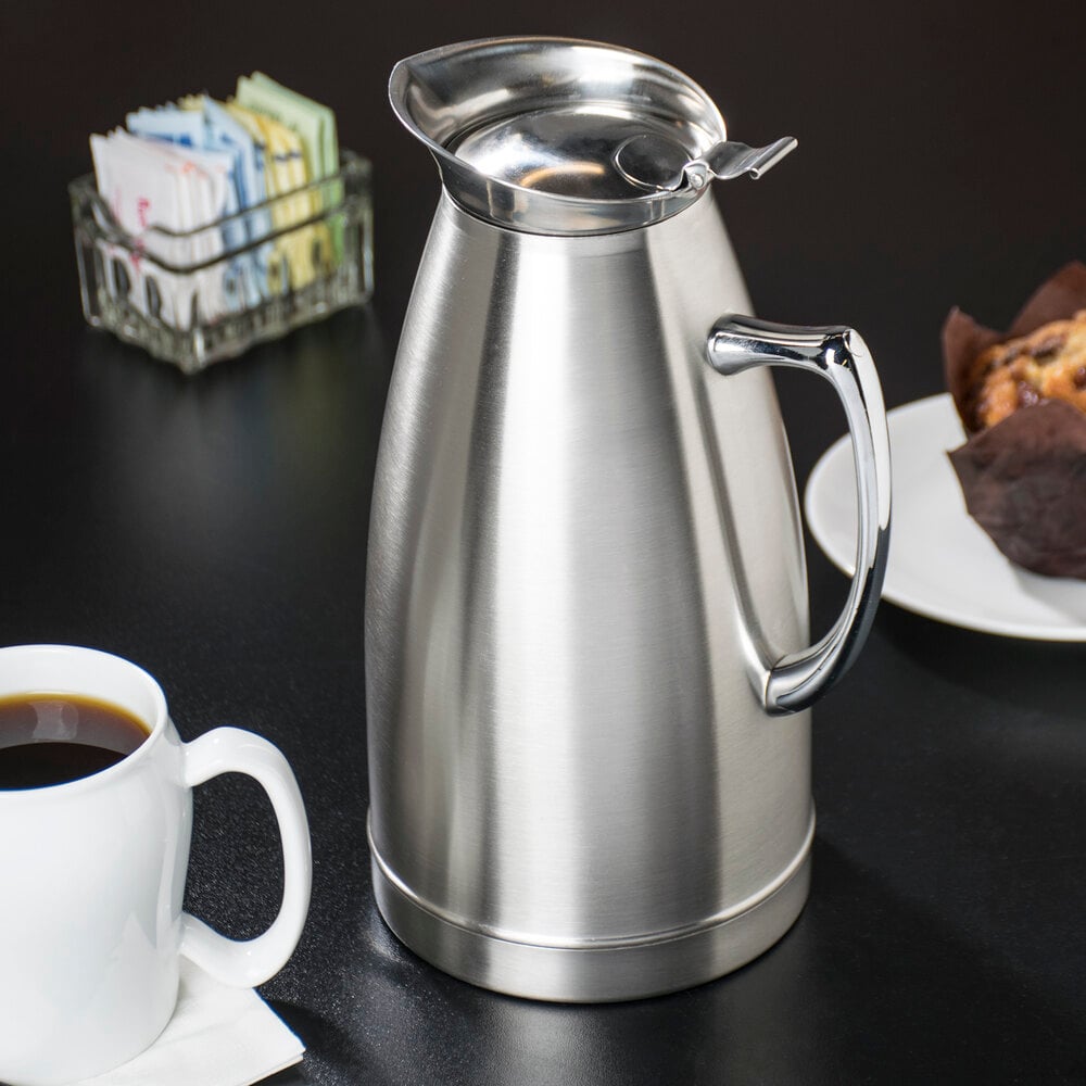 Choice 50 oz. Stainless Steel Thermal Beverage Server