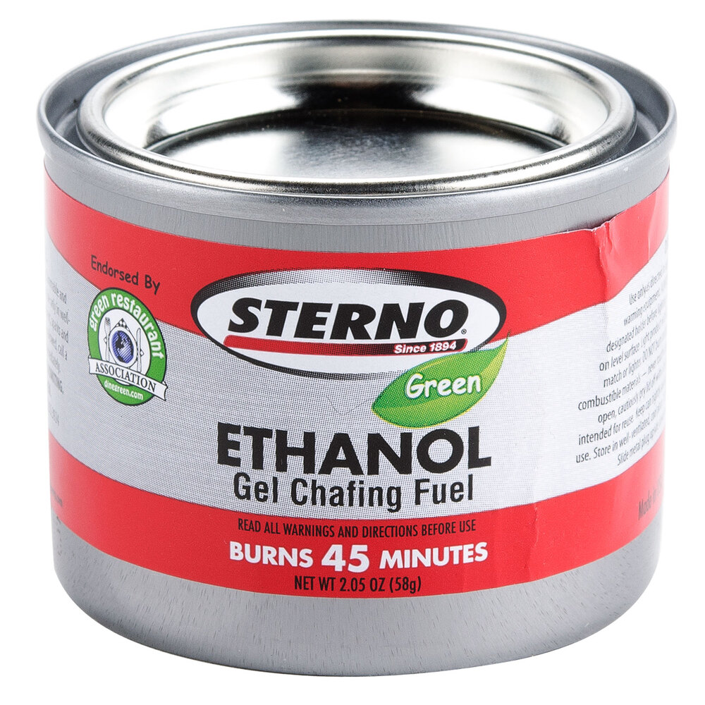 Chafing Dish Fuel CandleLamp 20106 Gel Chafing Fuel Canisters (6/Pack)