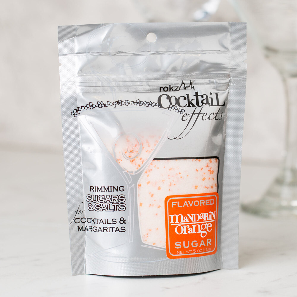 Rokz Orange Cocktail Rim Sugar 5 oz.