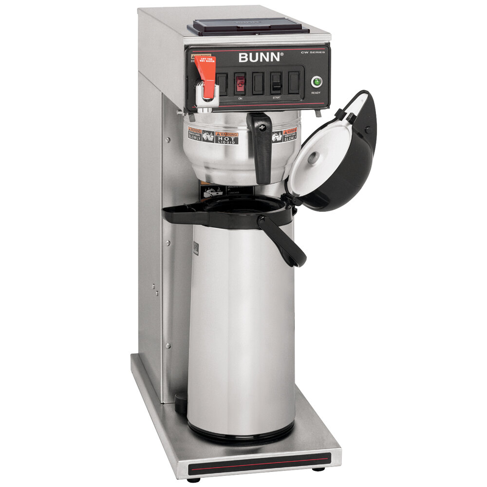 Bunn 23001.0051 CWTF15 APS Airpot Brewer with Gourmet Funnel and Hot