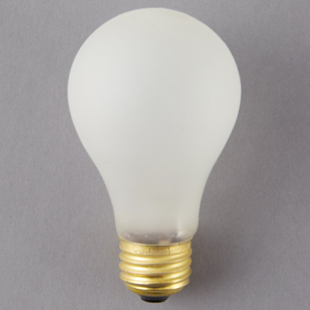 Satco S3932 100 Watt Frosted Shatterproof Finish Incandescent Rough
