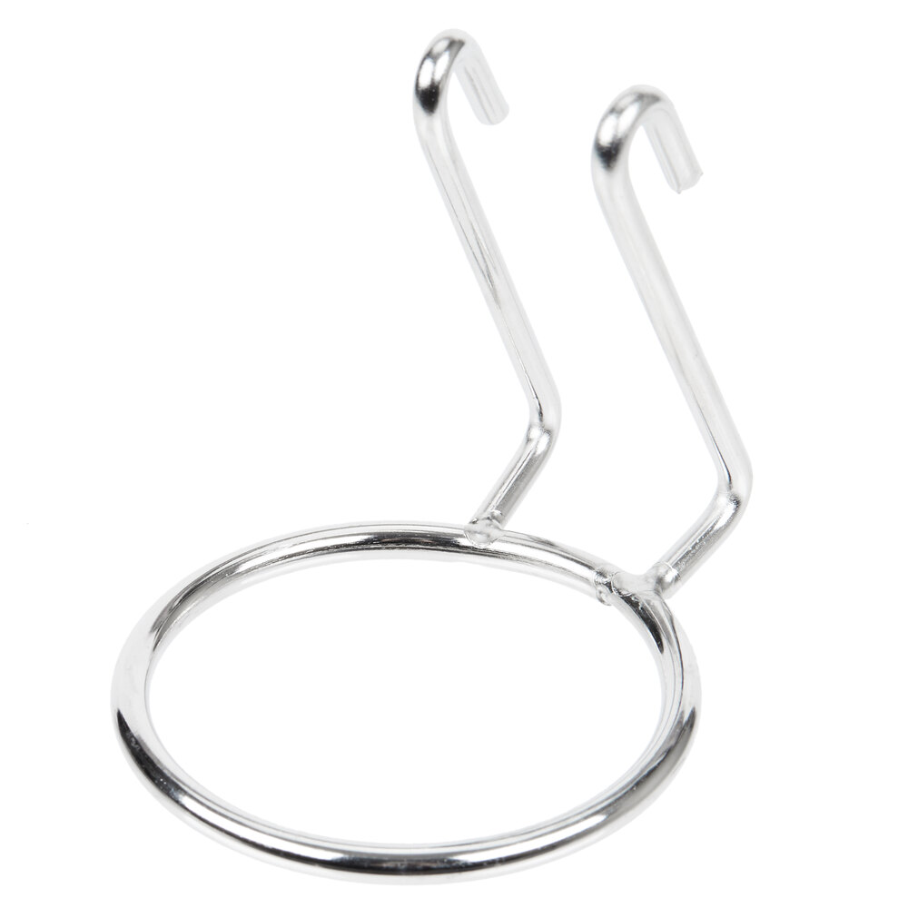 GET 482001 2 1/4" Stainless Steel Cone Wire Basket Sauce Cup Holder