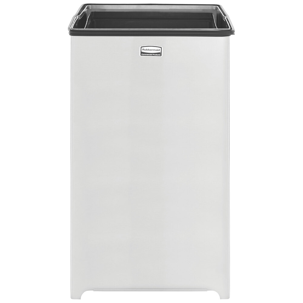 Rubbermaid FGB1940SSPL Wastemaster Stainless Steel Open Top 29 Gallon