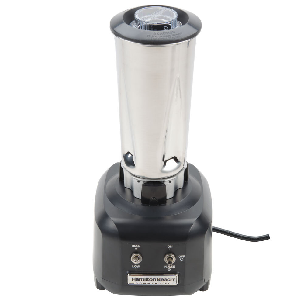 Hamilton Beach HBB250SR Rio 3/4 hp 32 oz. Stainless Steel Commercial