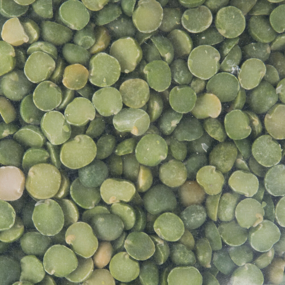 Organic Dried Green Split Peas 25 lb.