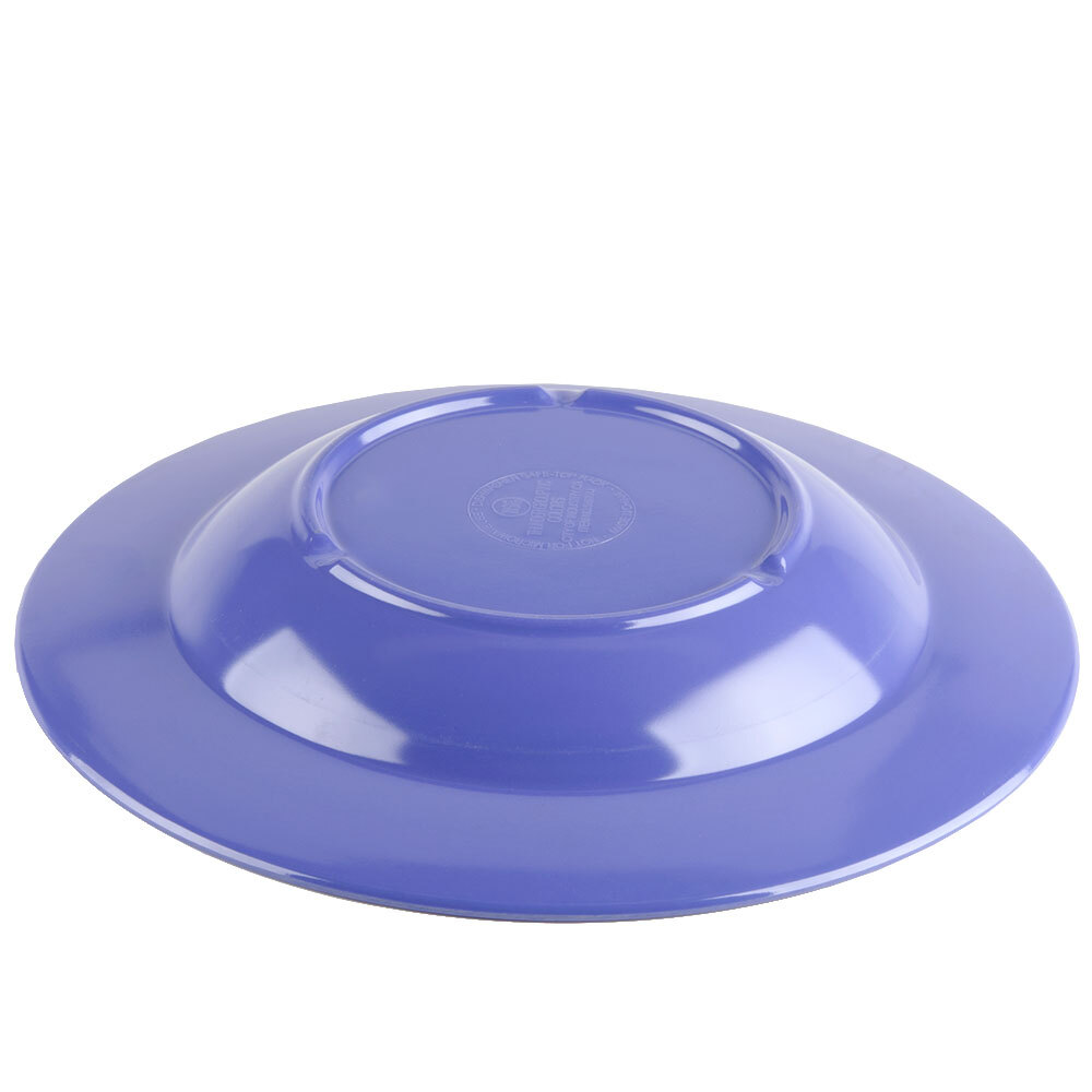 Thunder Group CR5811BU Purple 16 oz. Melamine Pasta Bowl 12/Case