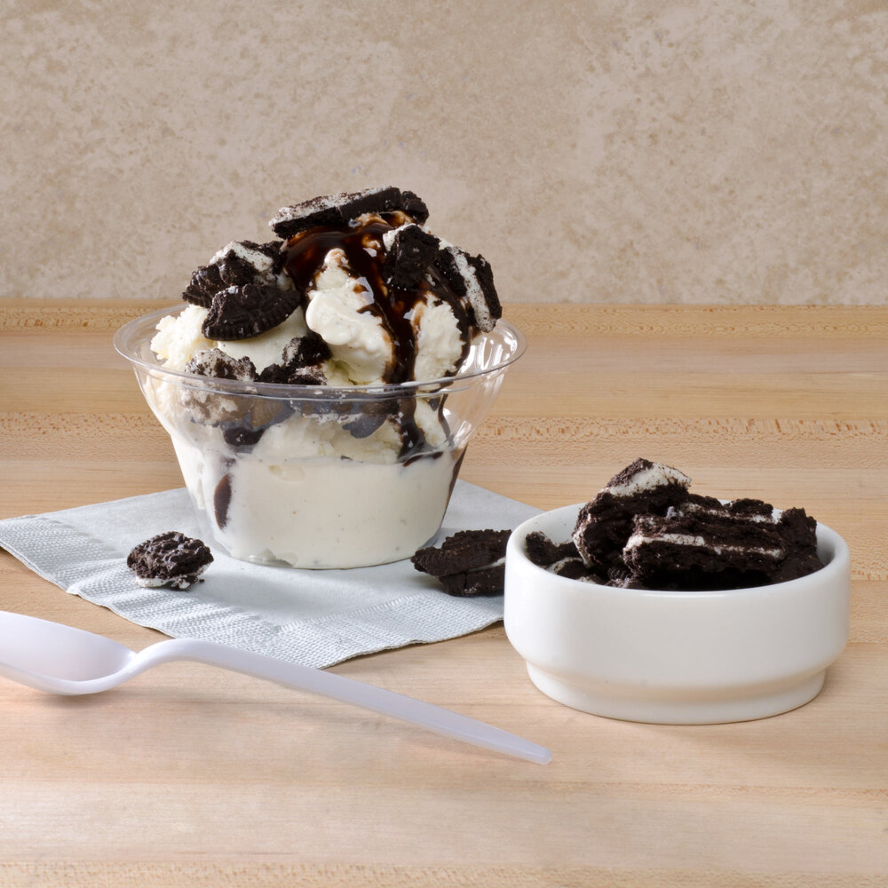 Chopped Cookies and Creme Ice Cream Topping 2.5 lb.