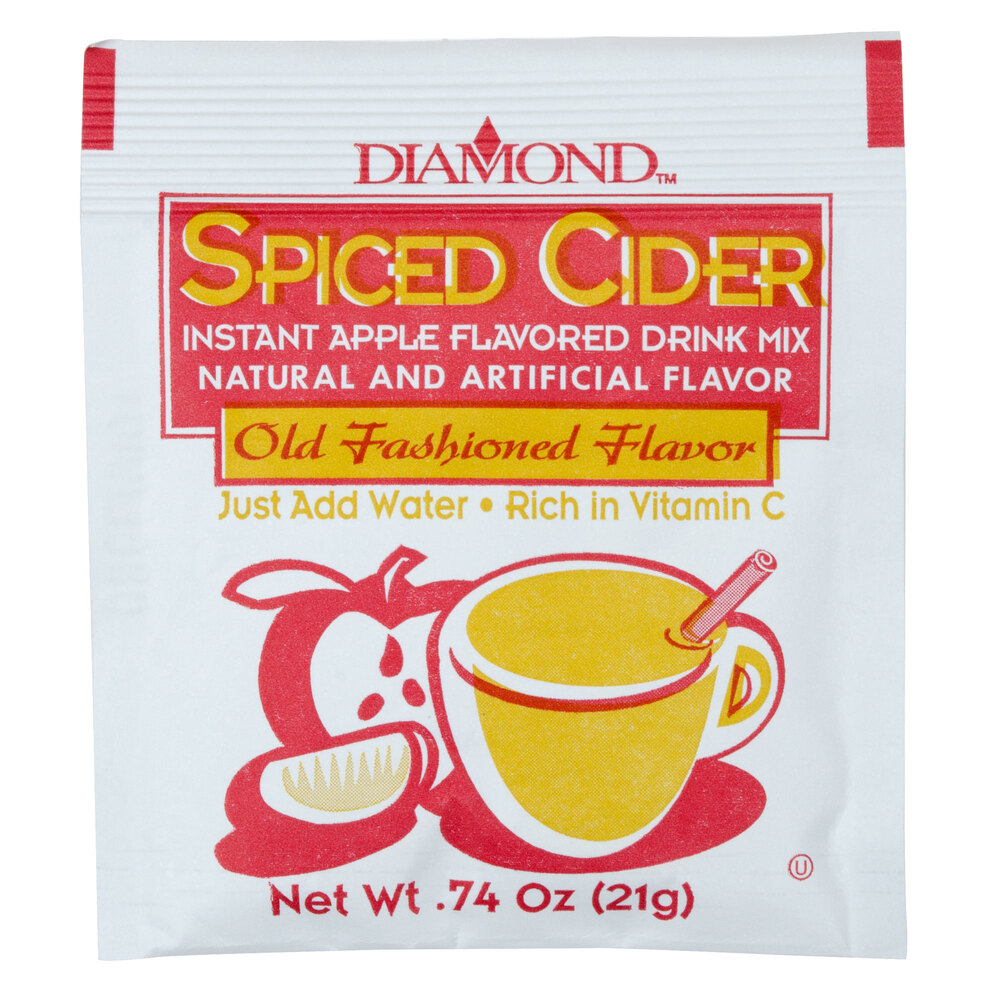 Spiced Apple Cider Hot Drink Mix Portion Pack 40 / Box