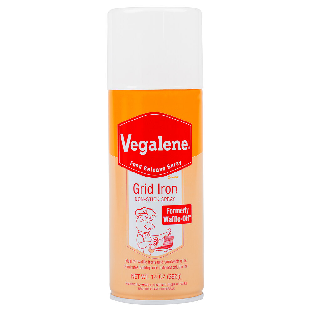 Vegalene 14 oz. WaffleOff Grid Iron Release Spray