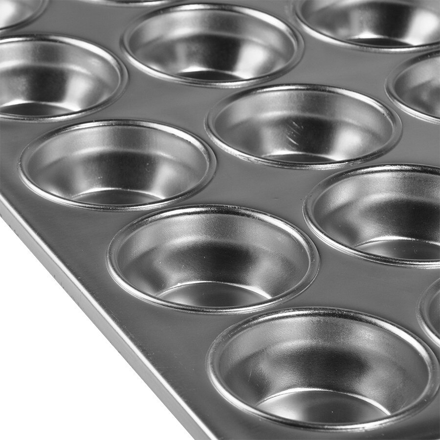 24 Cup Aluminum 3.5 oz. Muffin / Cupcake Pan