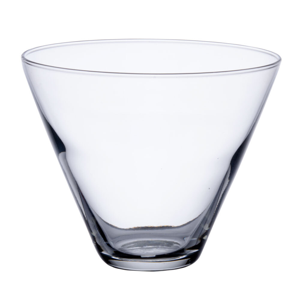Libbey 224 13 1/2 oz. Stemless Martini Glass 12 / Case