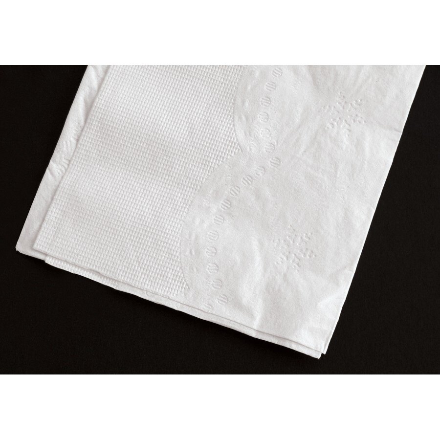 Choice 15" x 17" White 2Ply Dinner Napkin 3000 / Case