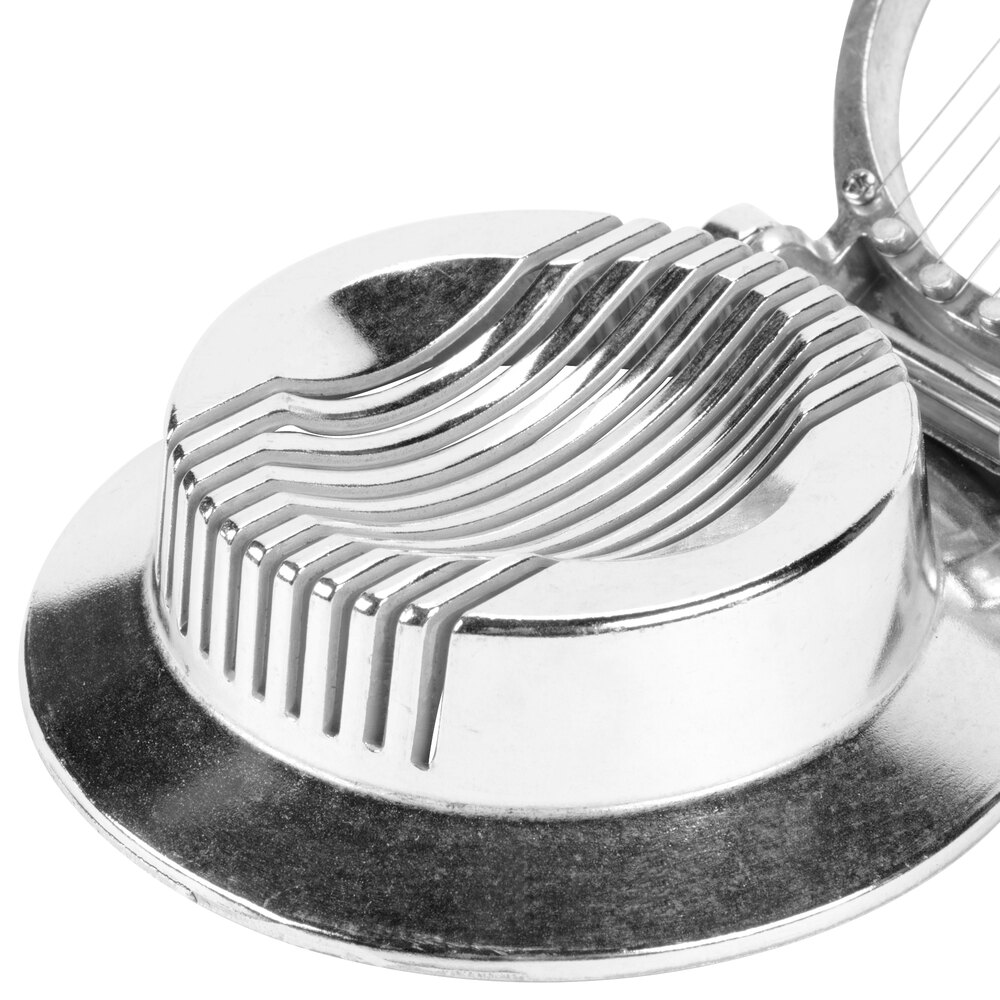 Aluminum Hinged Egg Slicer with Stainless Steel Wires