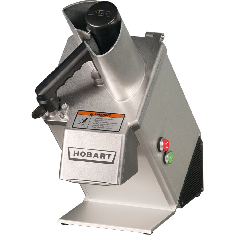 Hobart FP1001B Continuous Feed Food Processor with 6 Plates 1/3 hp