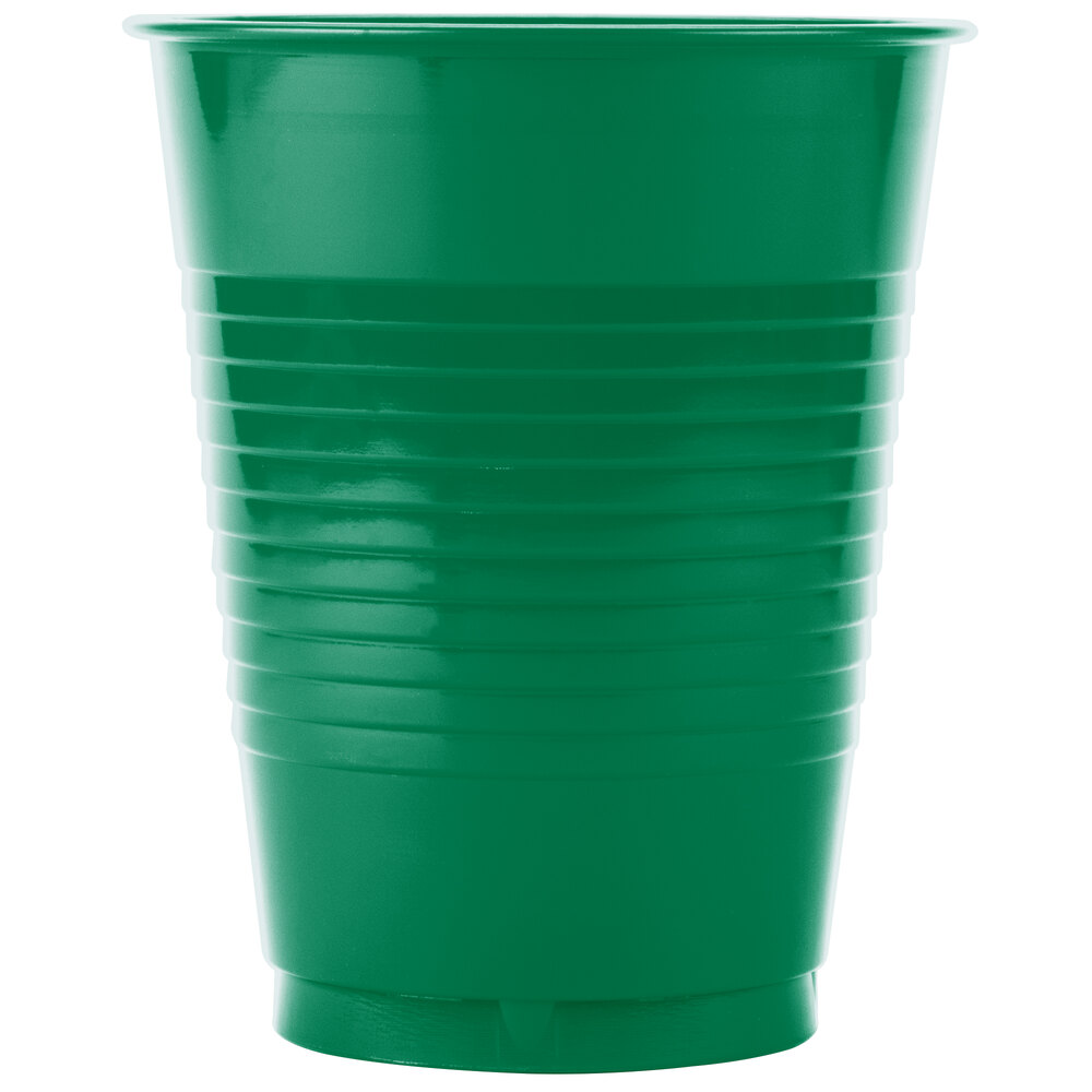 Dart Solo P16GRL00009 16 oz. Green Plastic Cup 1000/Case