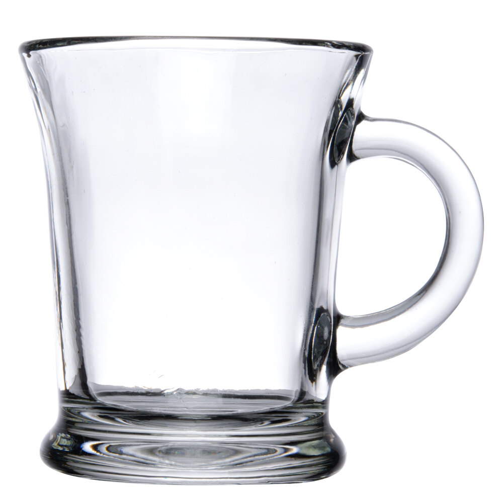 Anchor Hocking 83037A 13.5 oz. Glass Mocha Mug 6 / Case