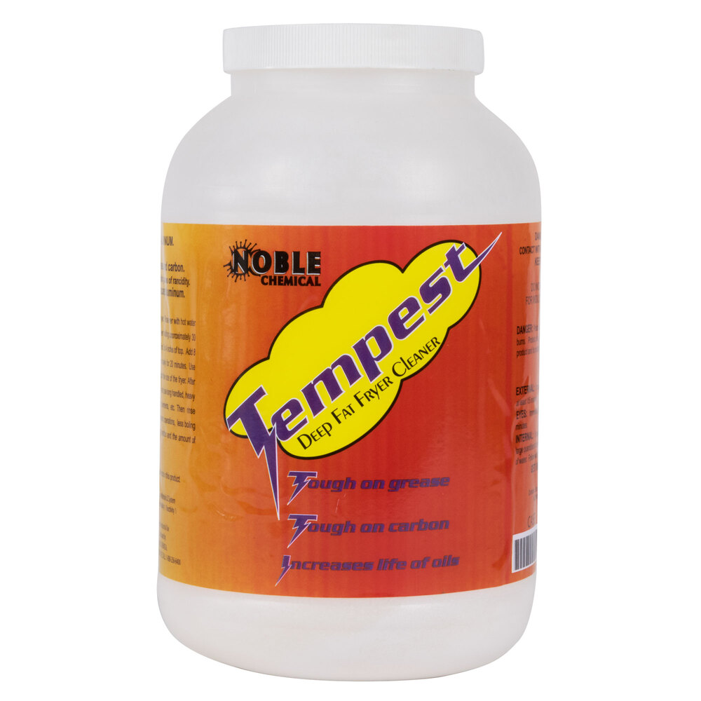 8 lb. Noble Chemical Tempest Deep Fat Fryer Cleaner