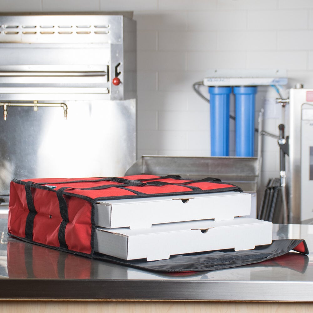 18" x 18" x 6" Insulated Pizza Delivery Bag Nylon