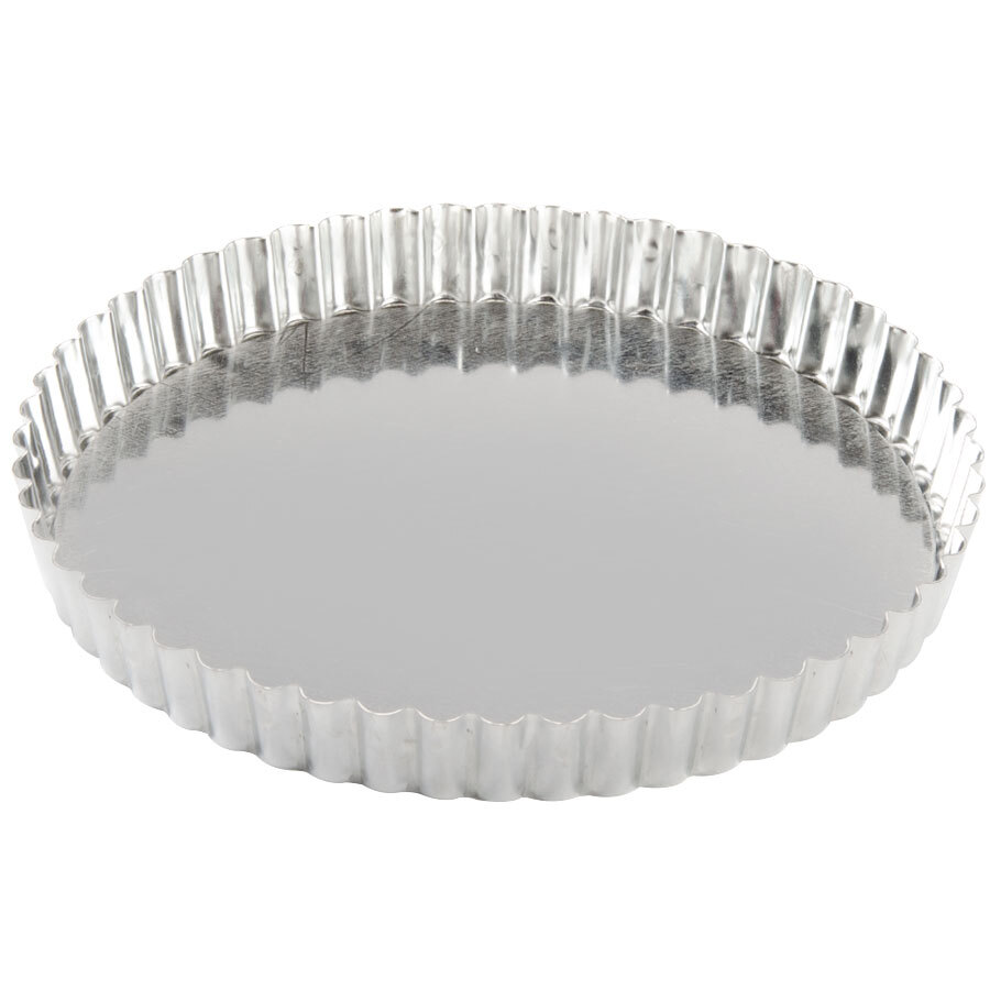 Matfer 341776 10 1/4" Tart / Quiche Pan with Removable Bottom