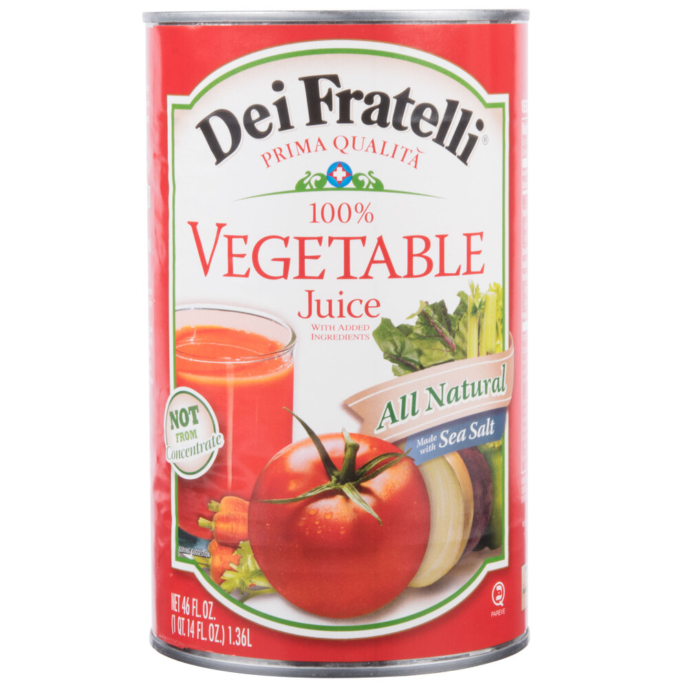 46 oz. Canned Vegetable Juice 12/Case