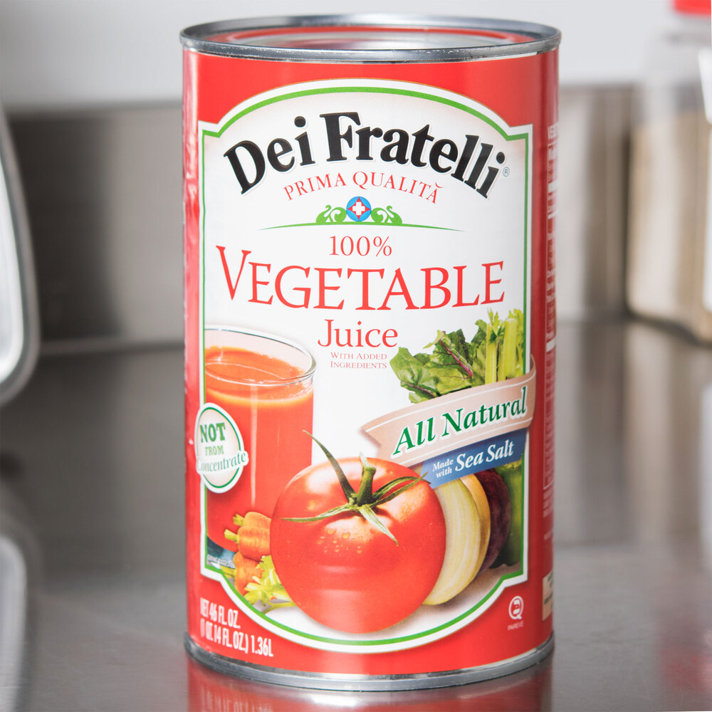 46 oz. Canned Vegetable Juice 12/Case