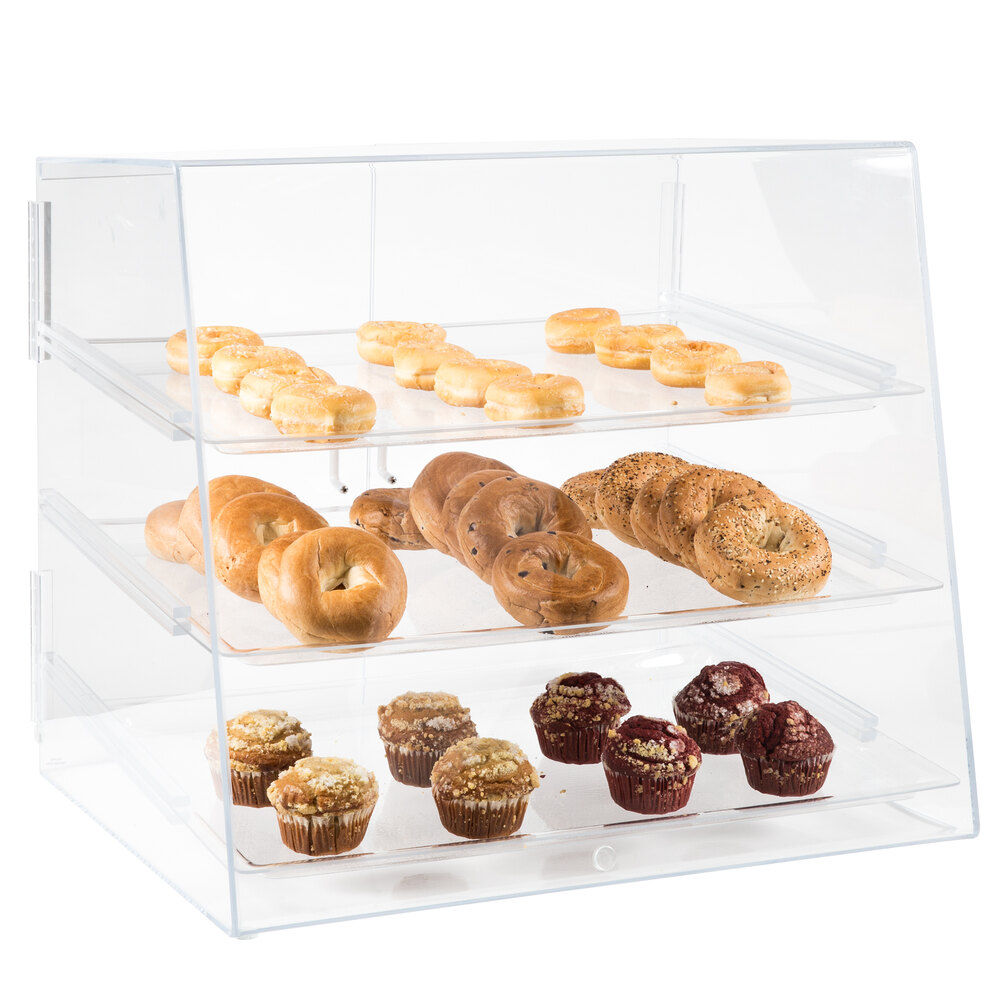 CalMil 288 Large Bakery Display Case with Double Front Doors 27" x
