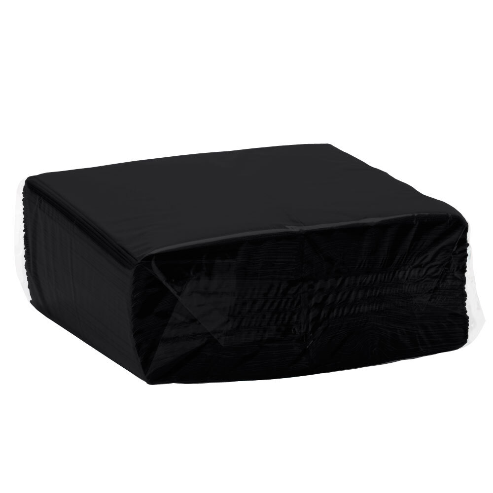 Black Paper Dinner Napkin, Choice 2Ply Customizable, 15" x 17" 1000/Case