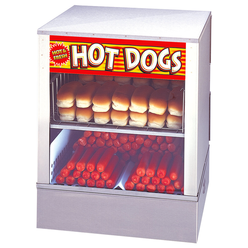 APW Wyott DS1AP "Mr. Frank" Self Serve Hot Dog Steamer