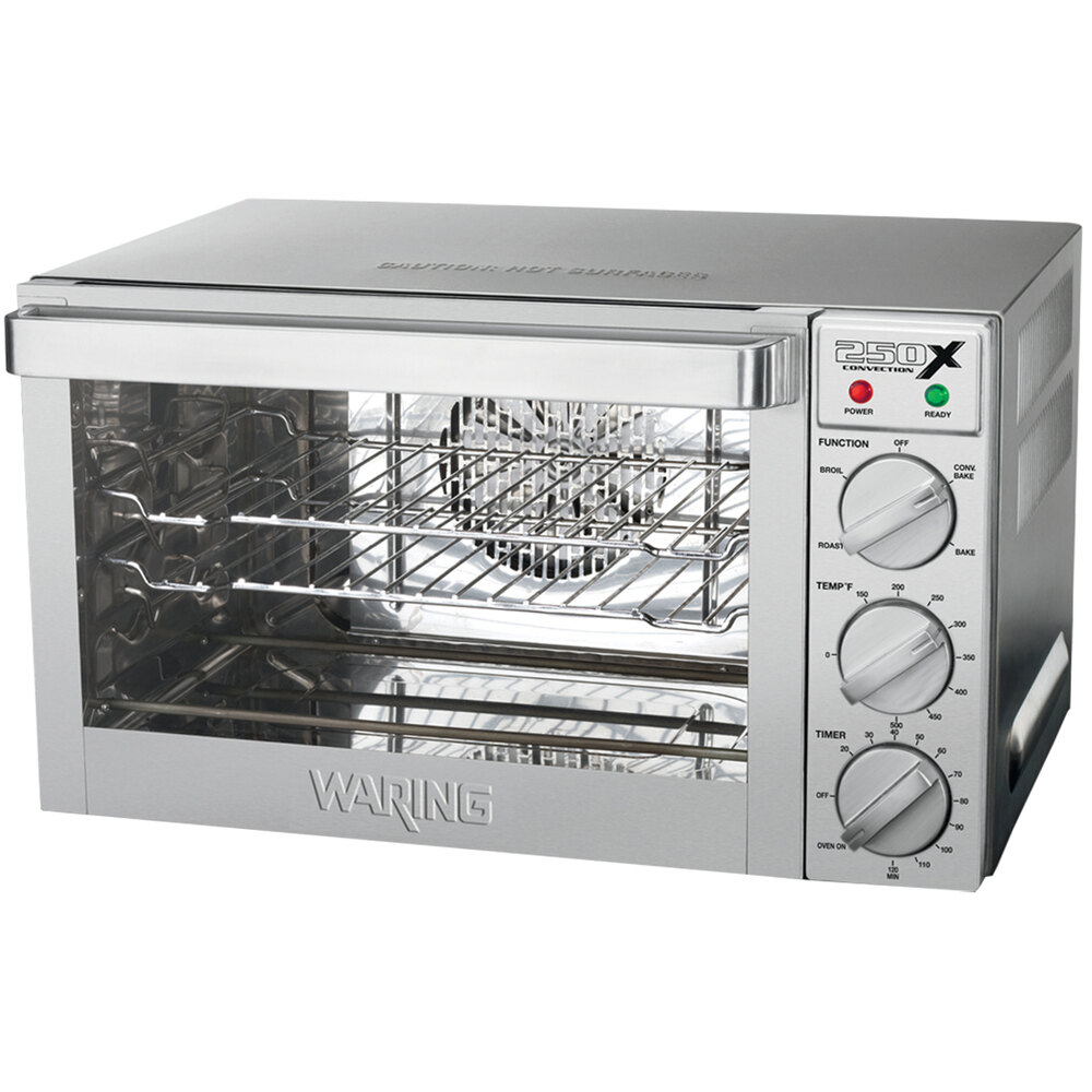 Waring WCO250X Quarter Size Countertop Convection Oven - 120V, 1700W