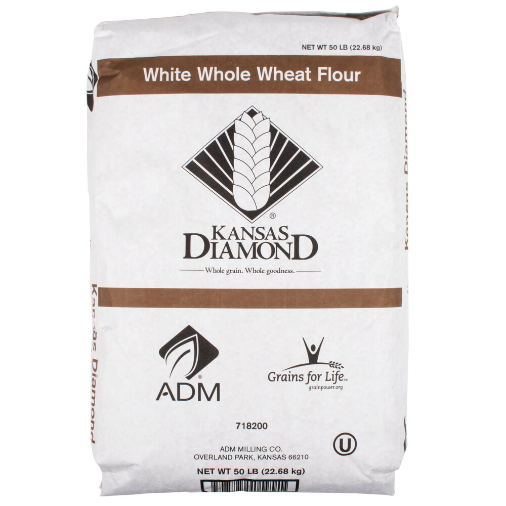 Extra Fine White Whole Wheat Flour 50 lb.