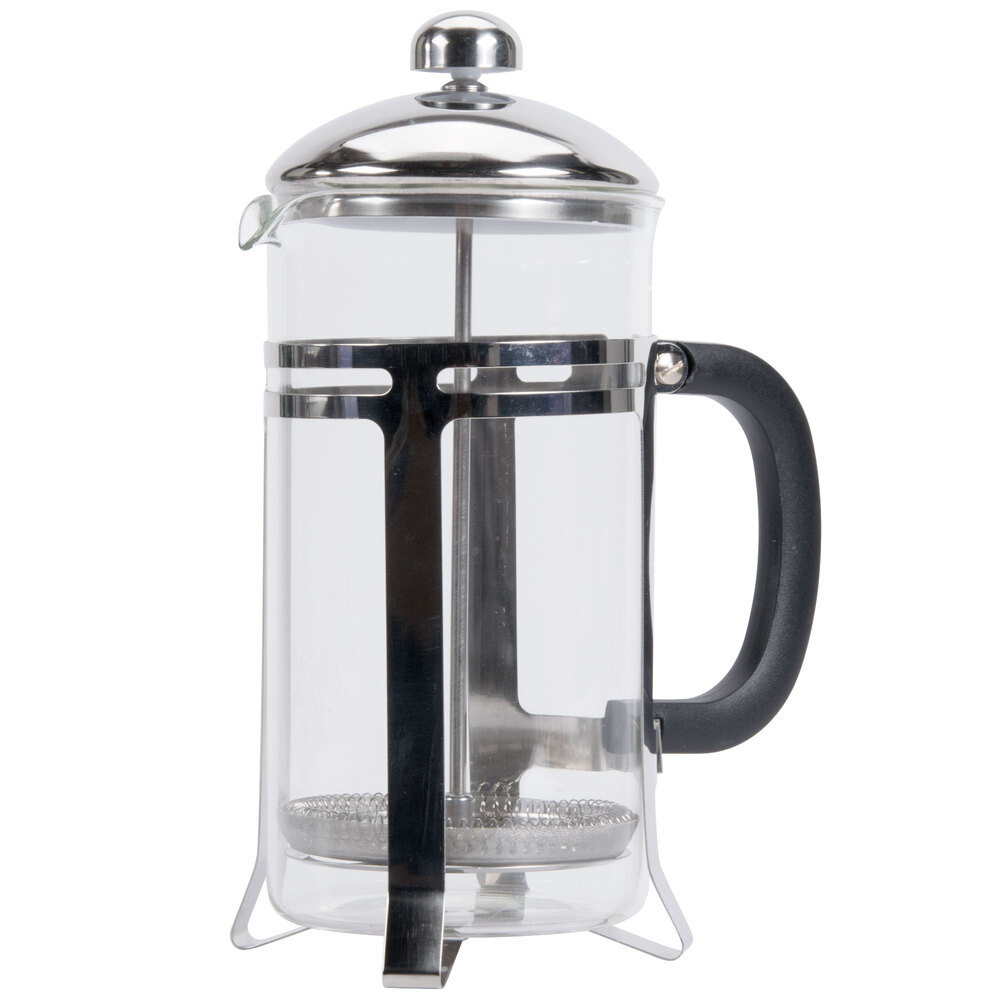 33 oz. Glass / Stainless Steel French Coffee Press