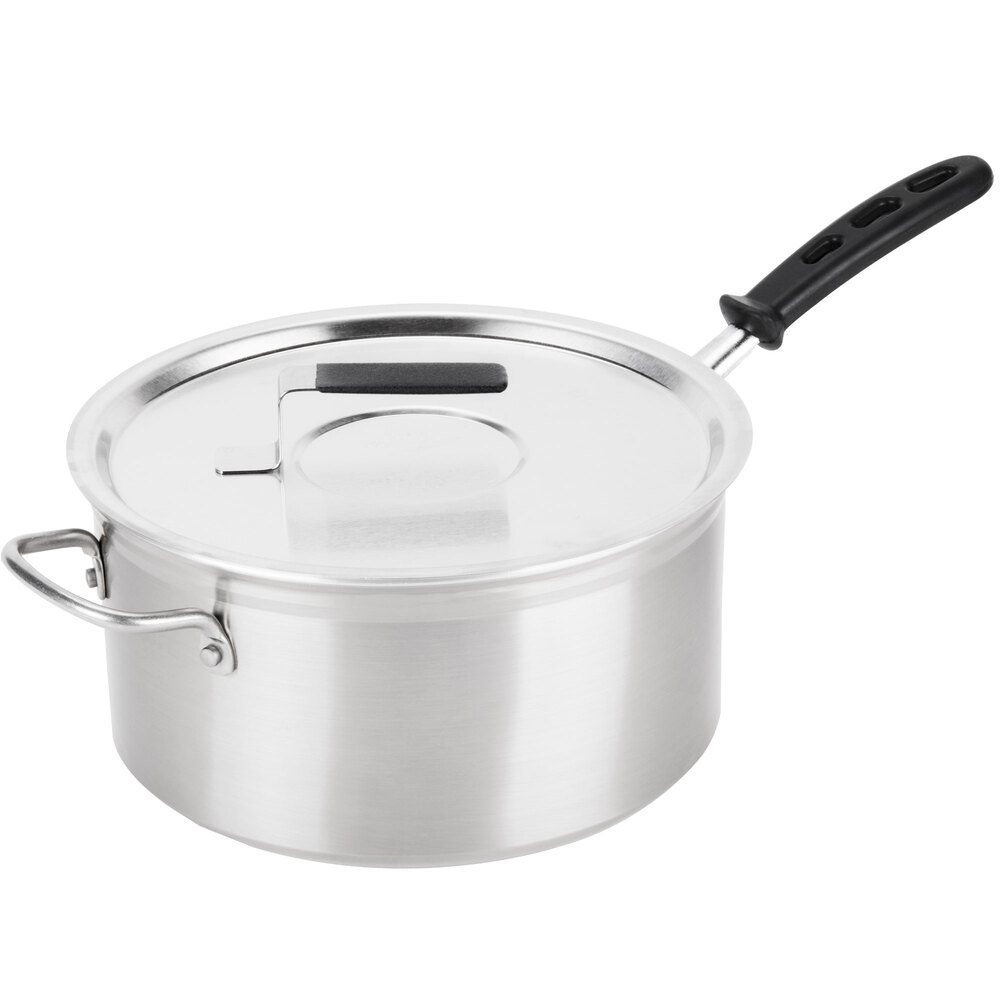 Vollrath 77743 Tribute 7 qt. Sauce Pan with Helper Handle