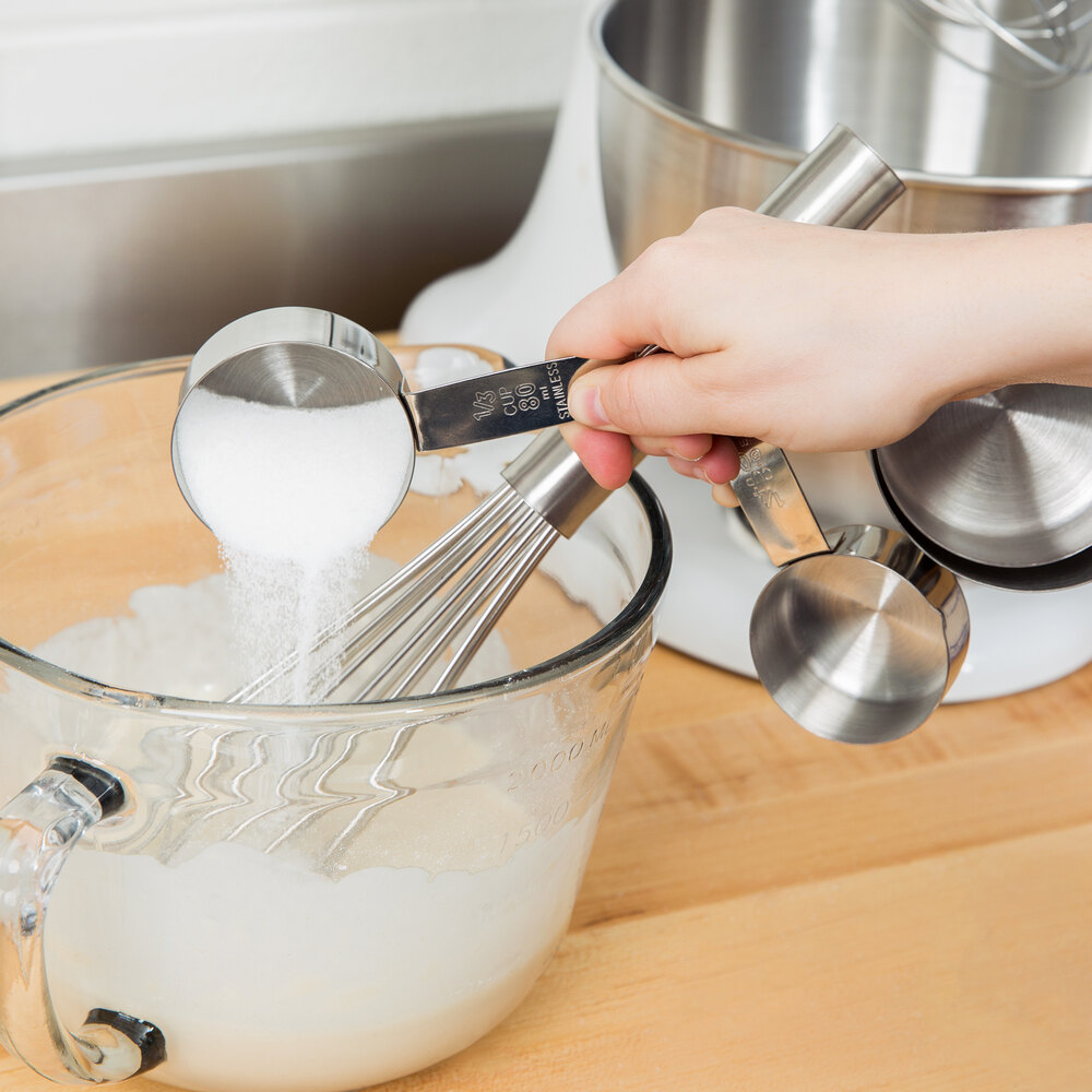 4Piece Standard Stainless Steel Measuring Cup