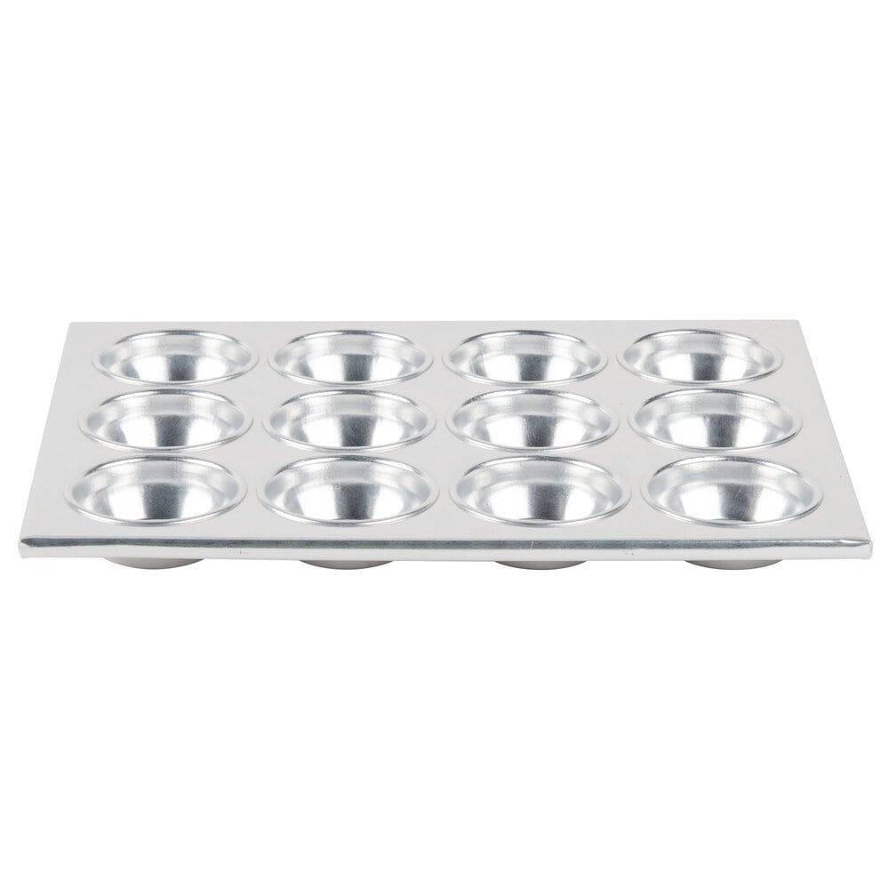 12 Cup Aluminum 3.5 oz. Muffin / Cupcake Pan
