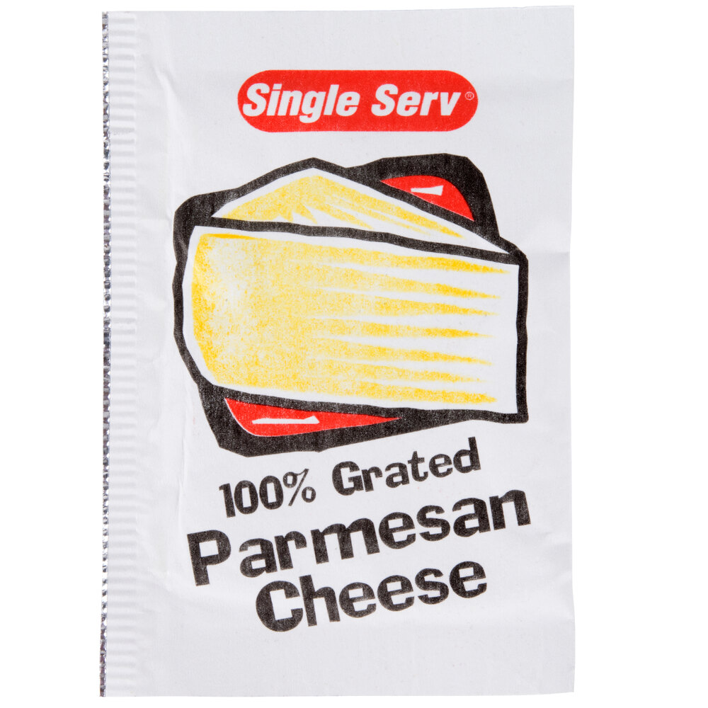 Grated Parmesan Cheese 3.5 Gram Portion Packet 200/Case