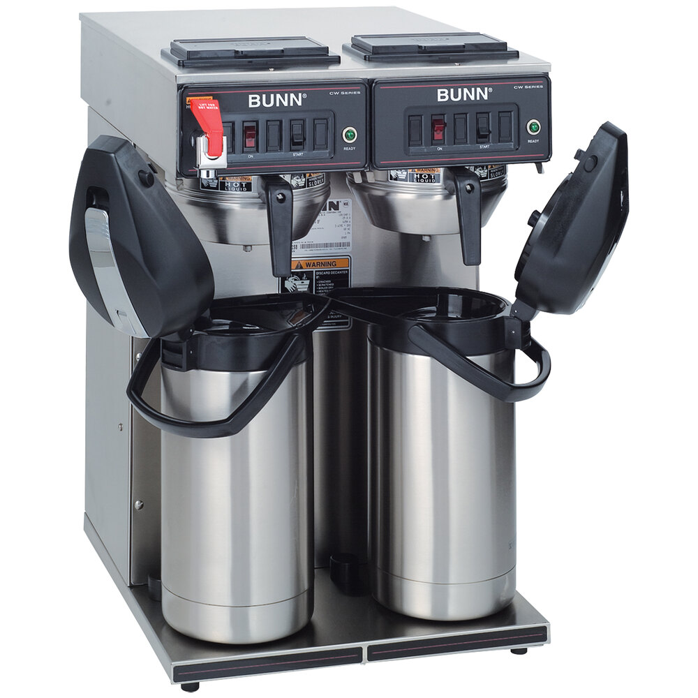 Bunn 23400.0046 CWTF Twin APS Airpot Brewer with Gourmet Funnel and Hot