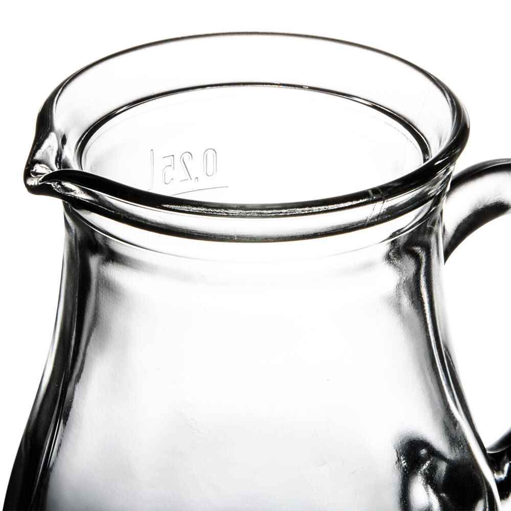 Libbey 13129021 8.75 oz. Small Glass Pitcher 12/Case