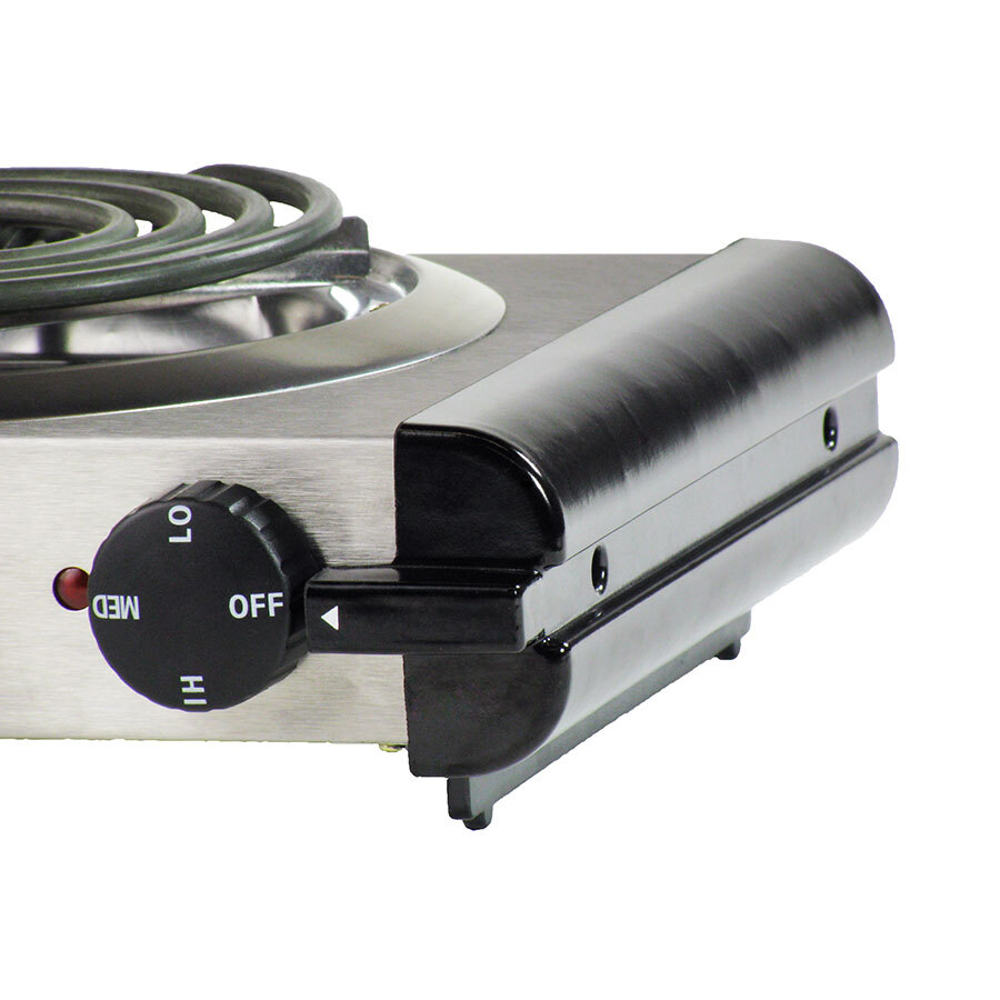 Avantco EB100 Single Burner Countertop Range 120V